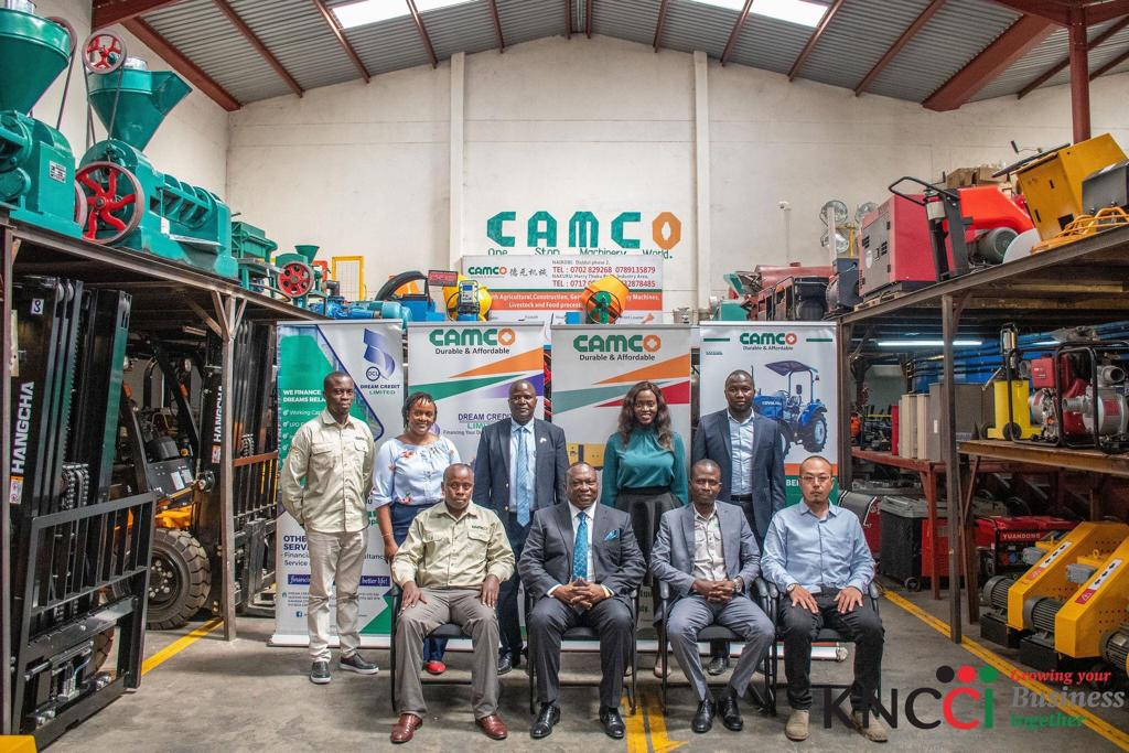 CAMCO EQUIPMENT KENYA LTD BUILT COOPERATION WITH KNCCI CAMCO 